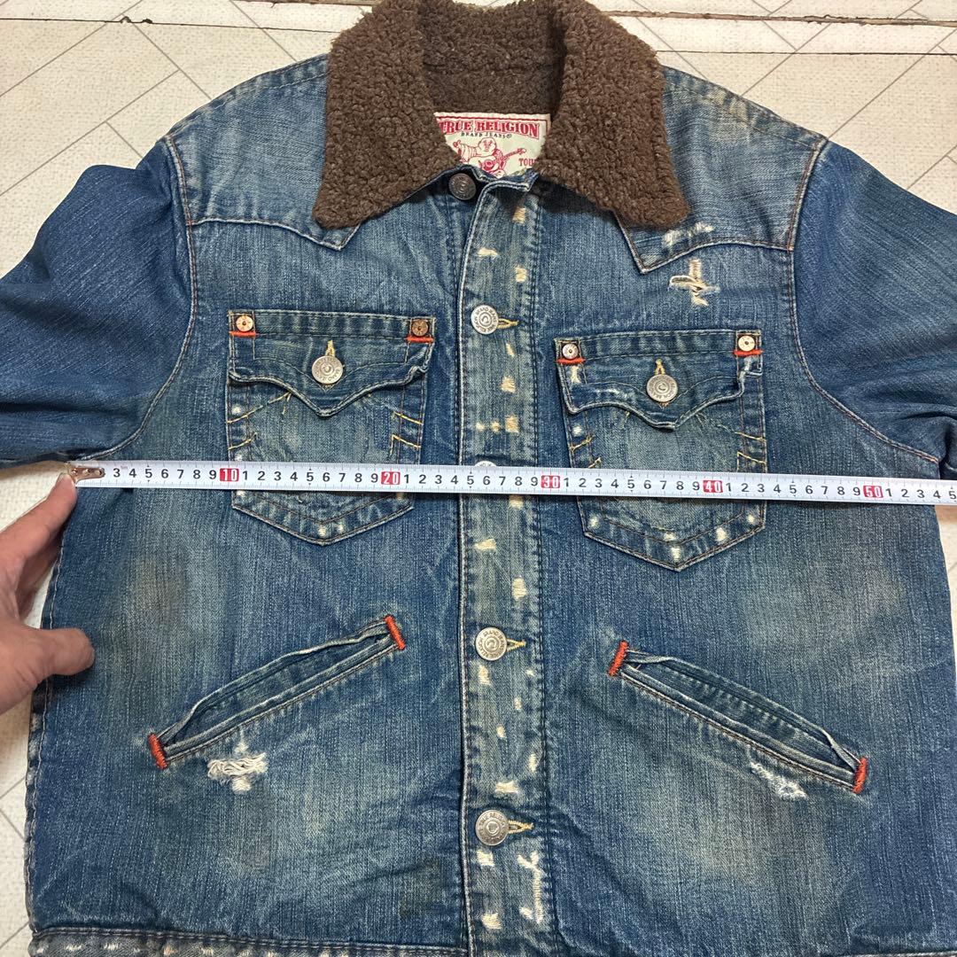 TRUE RELIGION JIMMY SHERPA M デニムジャケット