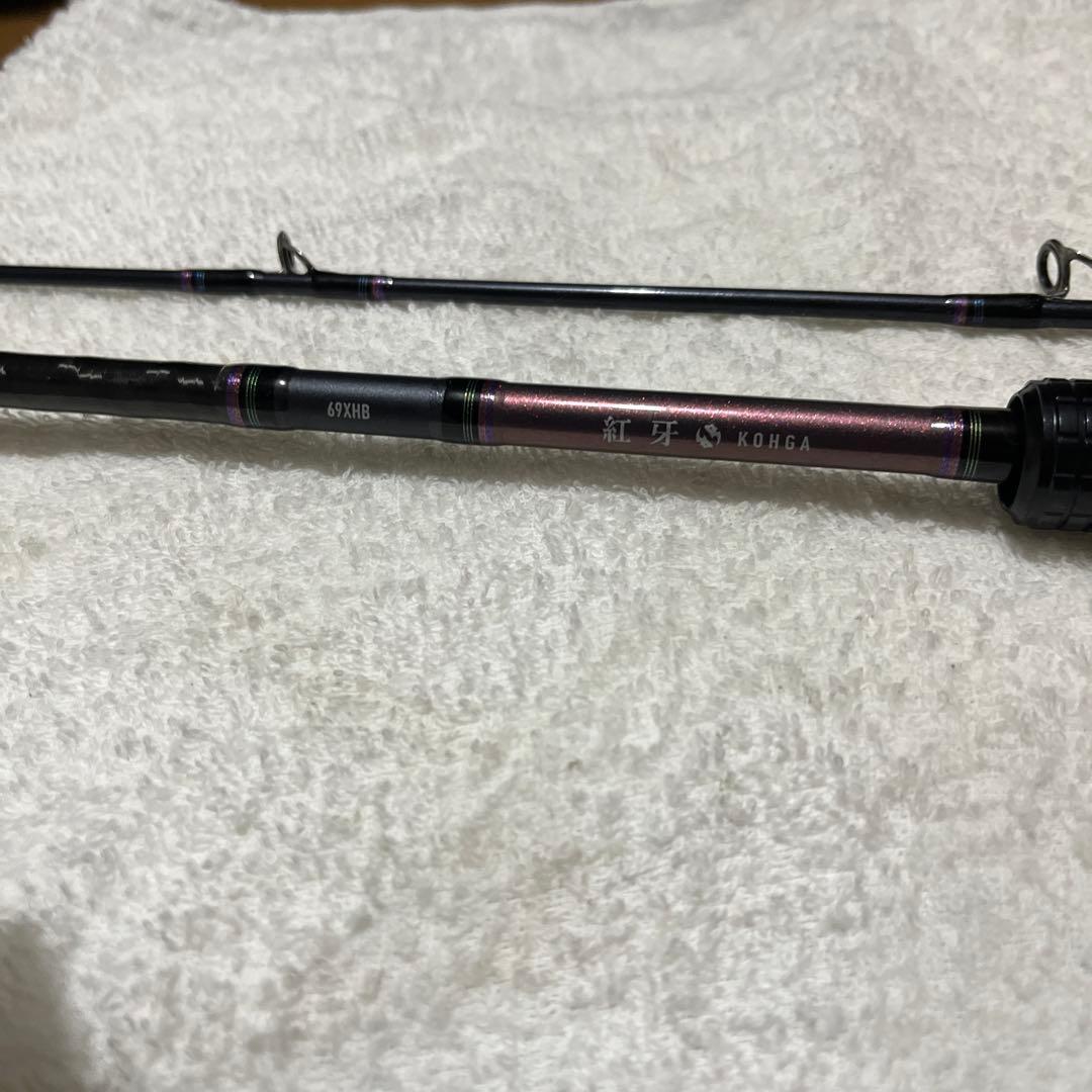 タイラバロッド 紅牙69XHB