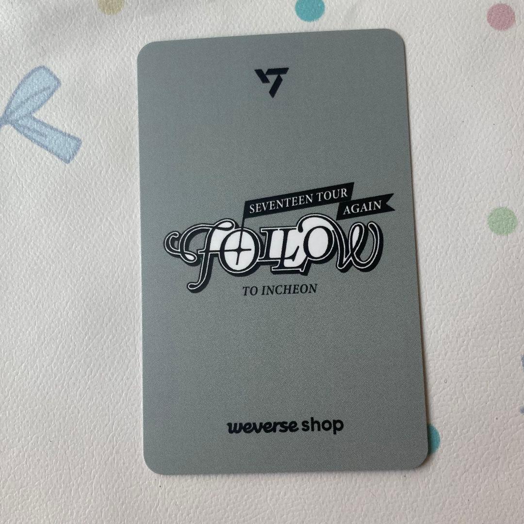 SEVENTEEN 仁川 会場限定 セブチ ウォヌ トレカ