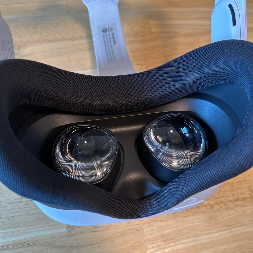  Quest 3S 128GB VRヘッドセット ＋接顔部クッション