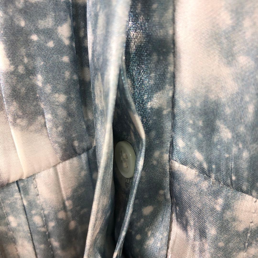 MURRAL \"Letter\" long dress レターロングドレス ブルー