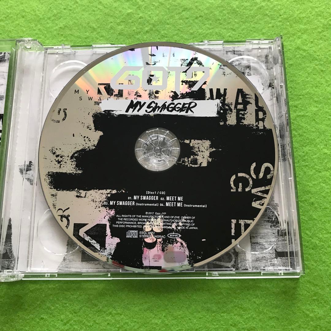 GOT7 4th single『MY SWAGGER』初回限定盤B (DVD付)