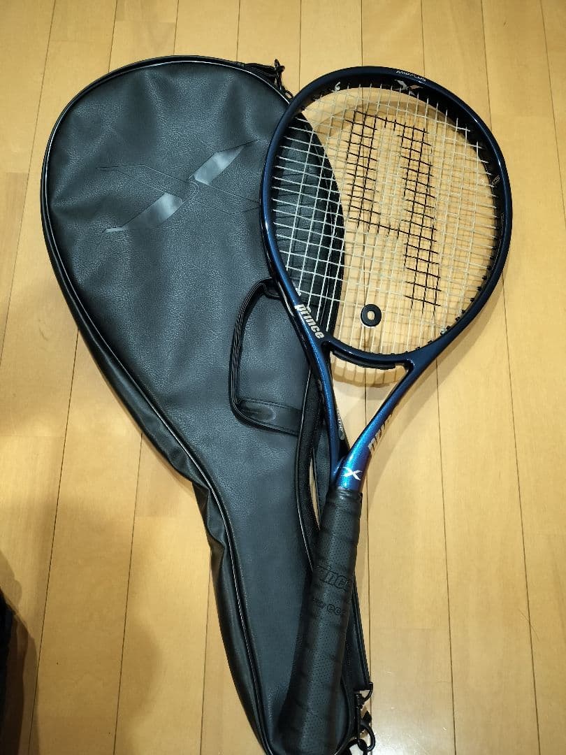 現行　Prince X エックス100 テニスラケット 右利き用