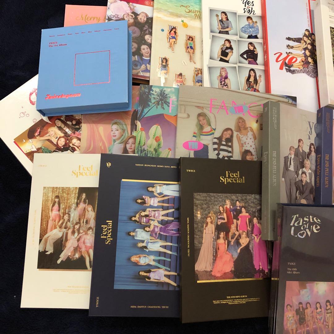 TWICE アルバムまとめ売り 豪華特典 トレカ 初回特典 美品 CD レア