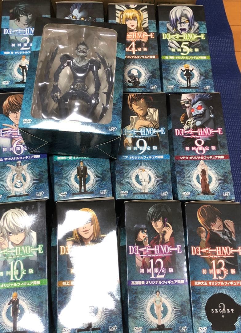 【フィギュア箱難あり】デスノート DVD アニメ 1〜13巻＋1