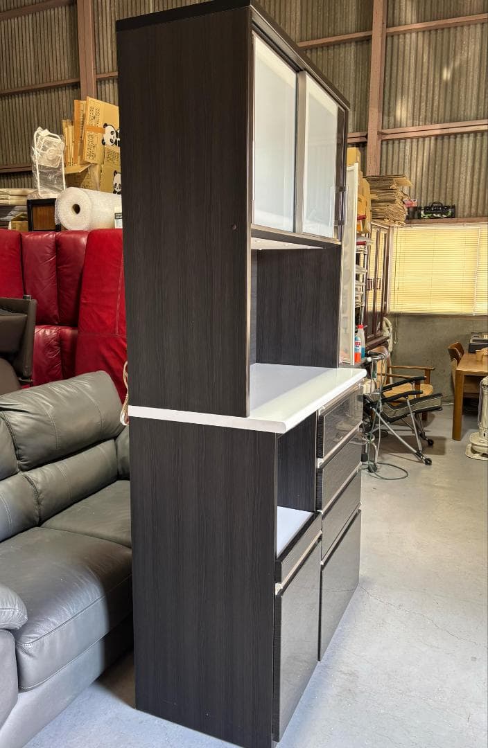 ひで NITORI ニトリ ポスティアシリーズ 幅105cmキッチンボード