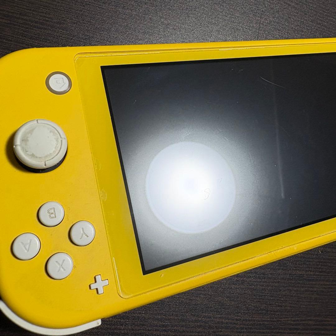 Switch Light 本体　カバー付　スイッチ ライト イエロー　ジャンク品