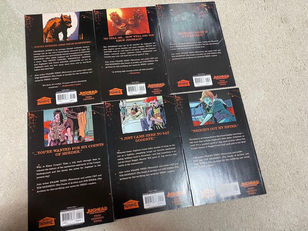 Jughead The Hunger #1-11 アメコミ11冊セット