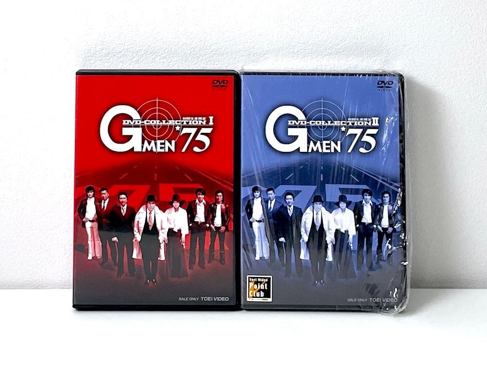 美品 廃盤 G MEN'75 DVD-COLLECTION Ⅰ & Ⅱセット