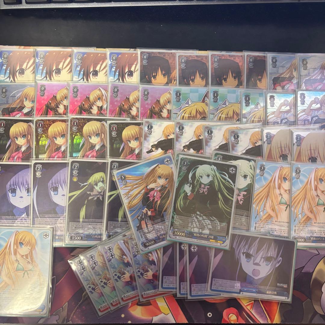 ヴァイスシュヴァルツ　リトバス　沙耶デッキ　4門4ドラ