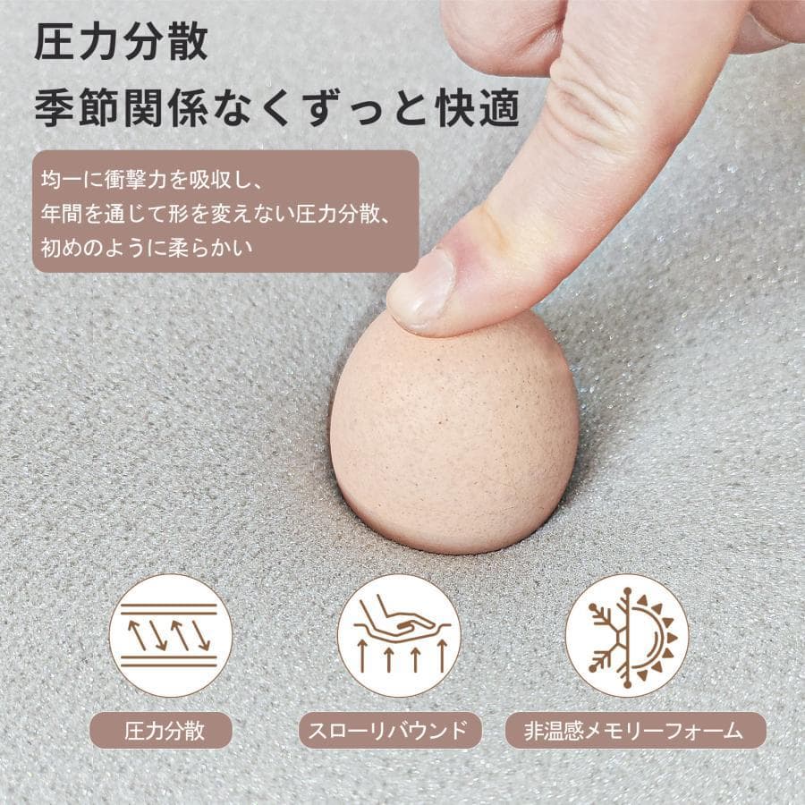 マットレス 三つ折りマットレス 2層高反発極厚10cm シングル折りたたみマット