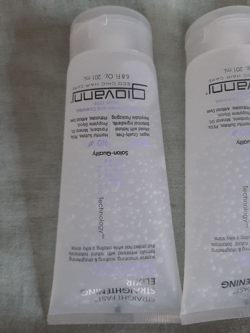 giovanni　L.A. ホールドヘアスタイリングジェル　201mL　4本