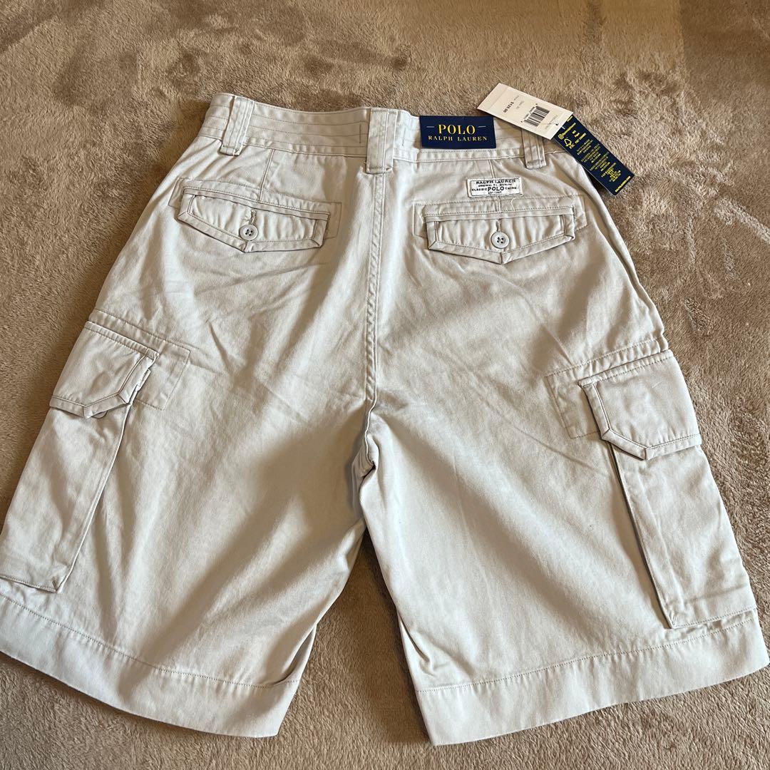 POLO ベージュ カーゴショートパンツ ウエスト 30