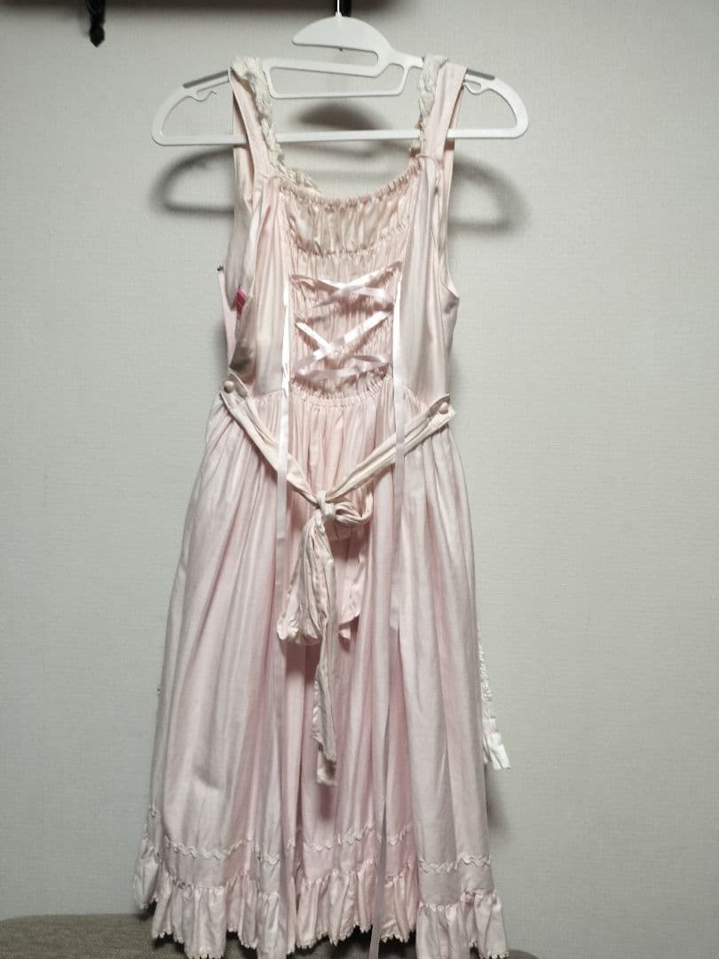 ベイビーザスターズシャインブライト ローズフルールエプロンジャンパースカート