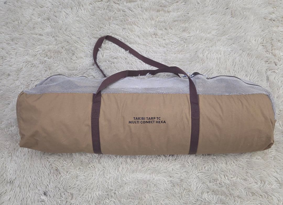 美品　tent-Mark DESIGNS 焚火テープTC マルチコネクトヘキサ