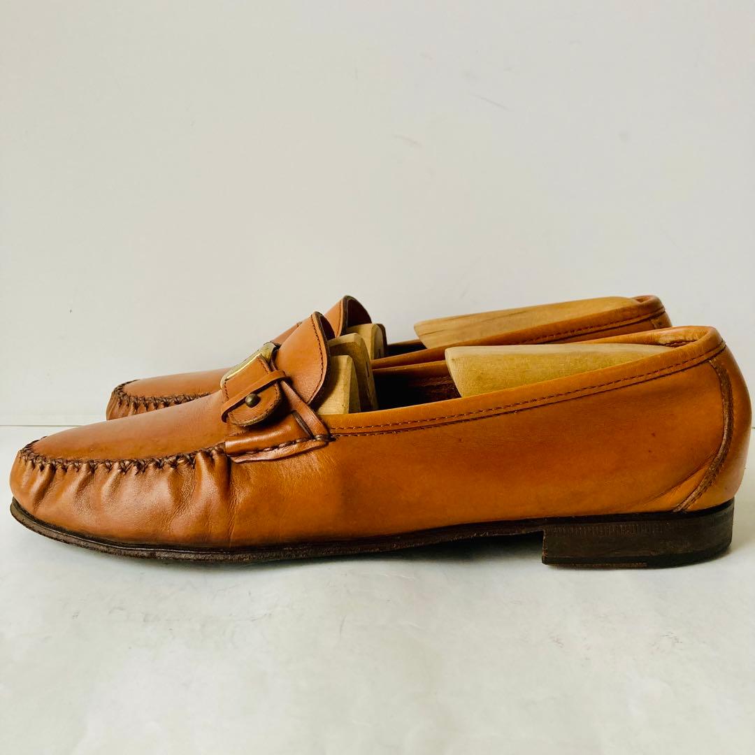 サルバトーレ フェラガモ 茶色 ローファー 26.5cm 除菌・消臭済み