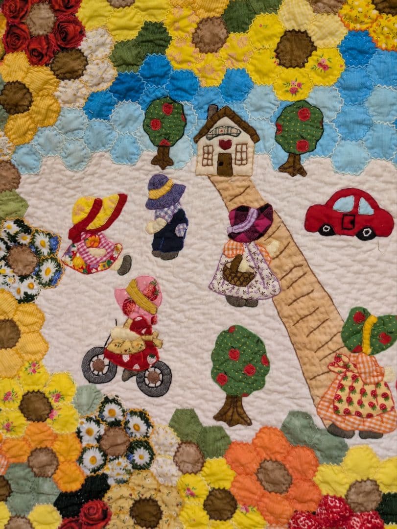 パッチワークキルトスーのインテリア