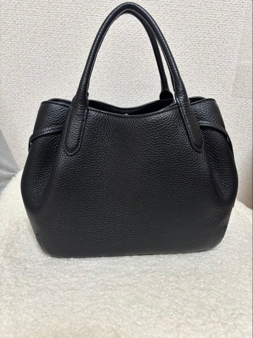 ✨超美品✨kate spade 黒 レザーハンドバッグ
