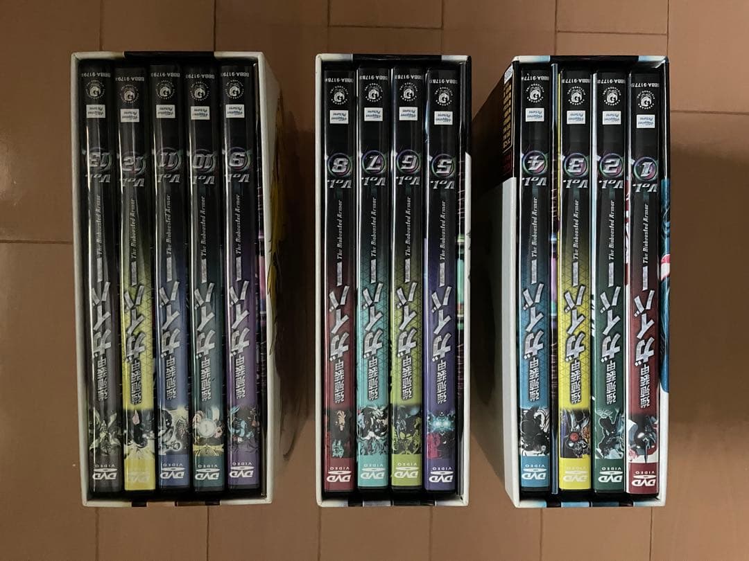 ガイバーDVDボックス 3セット