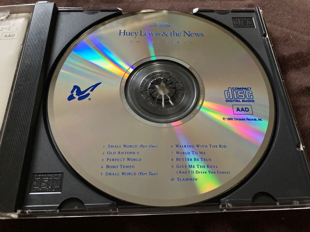 レア　Huey Lewis 直筆サインCD ヒューイルイス & The News