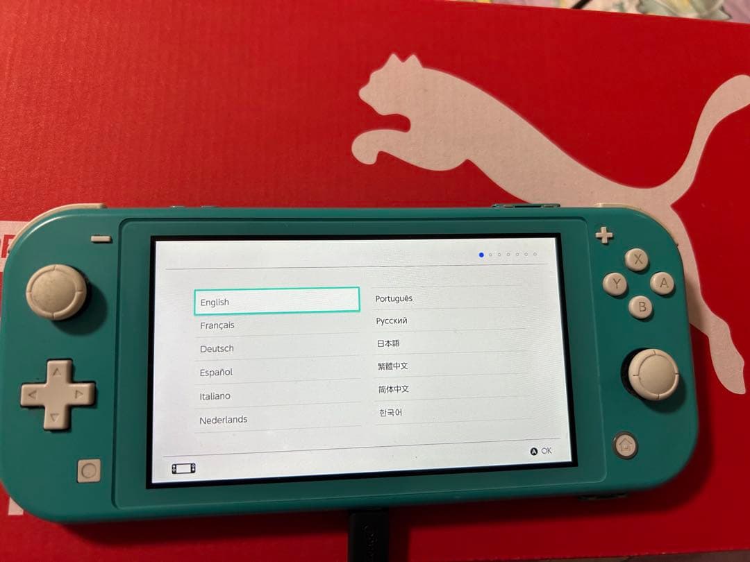 Nintendo Switch Lite ターコイズ　ジャンク