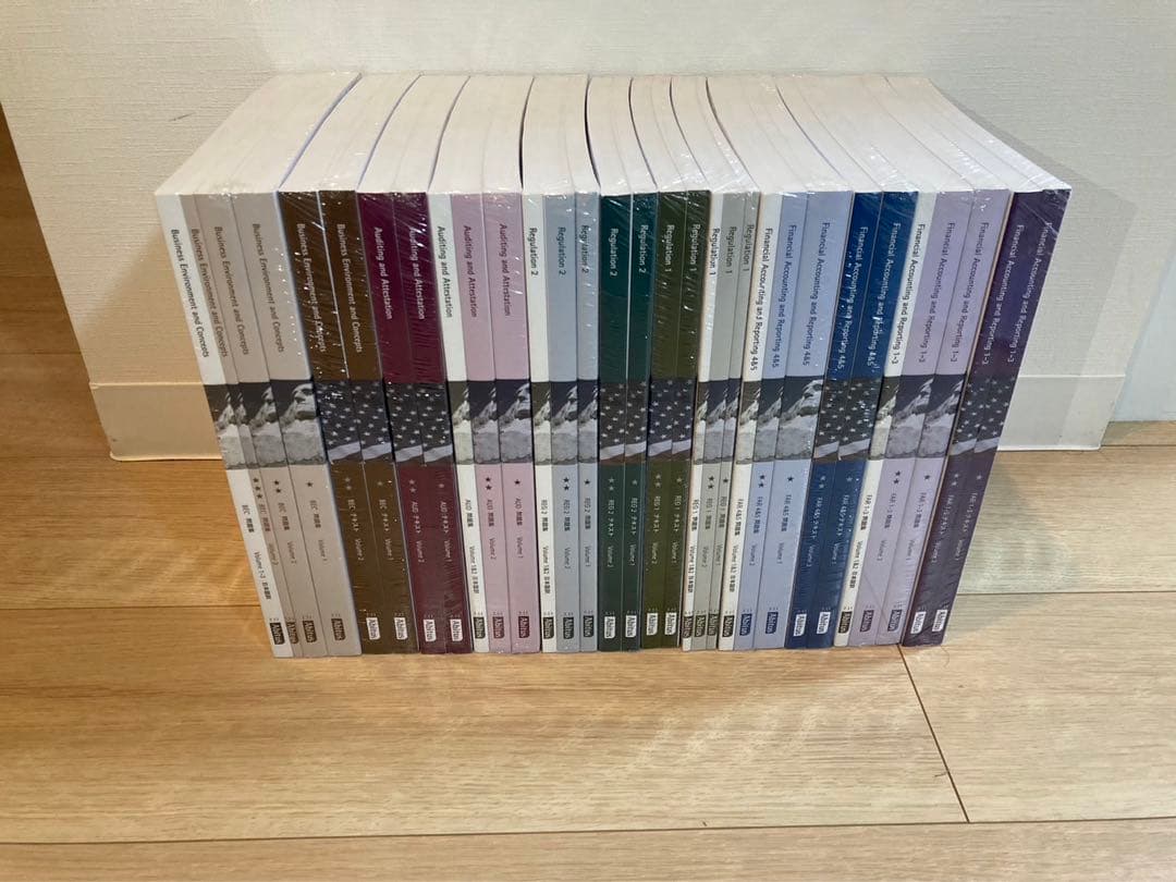 アビダス USCPA(米国公認会計士)テキスト・問題集ver7.11 フルセット