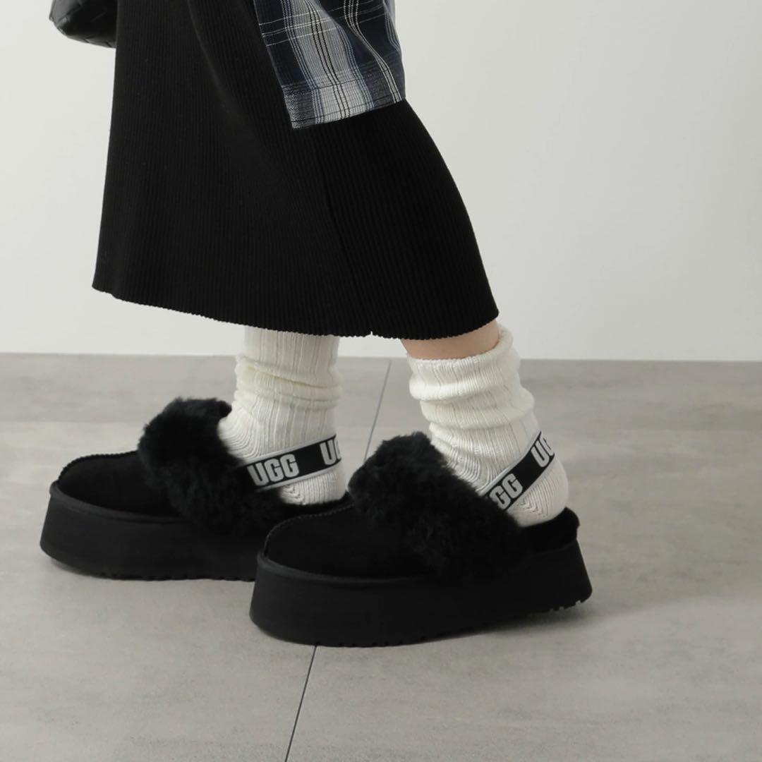 UGG Funkette / アグ ファンケット　ブラック　23