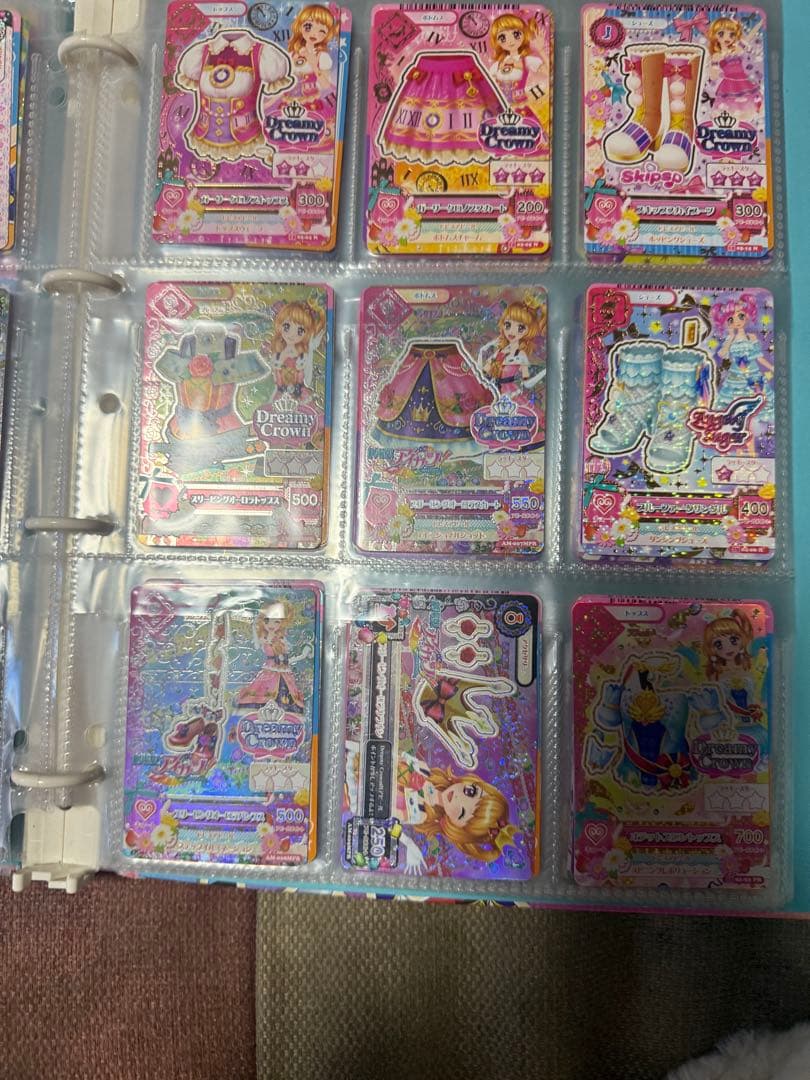 d*9様 アイカツカードまとめ売り バインダー付き