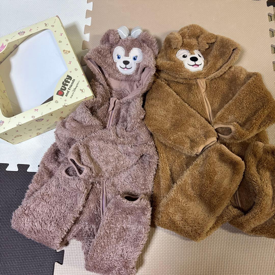 【公式/正規品】ダッフィー・シェリーメイ　カバーオール2着セット