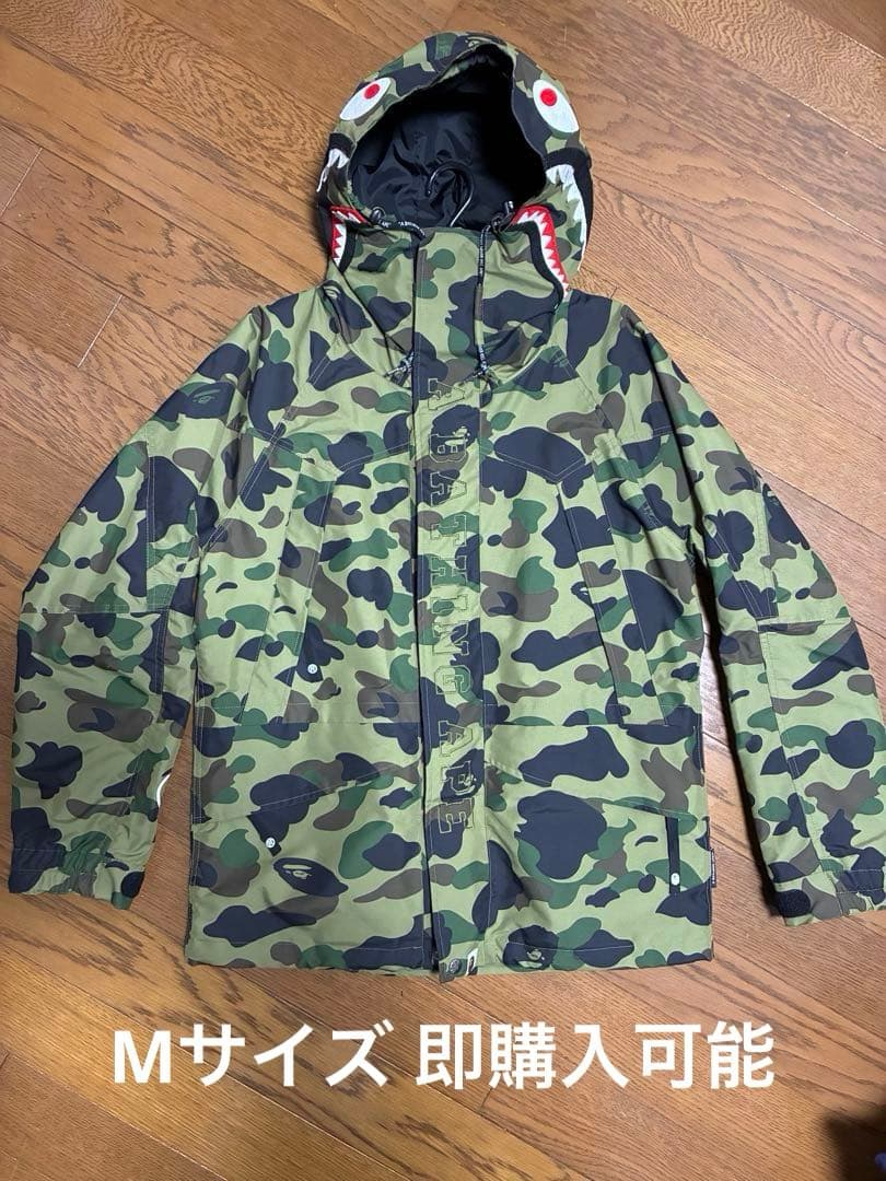 APE 1ST CAMO SHARK BOARDJACKET　Mサイズ