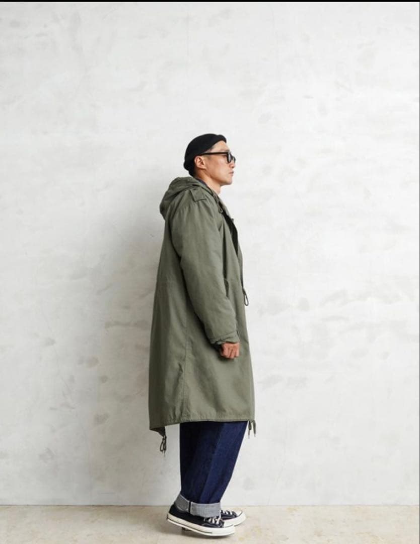 OUSTONヒューストン米軍 M-51モッズコートSHELL, M-1951