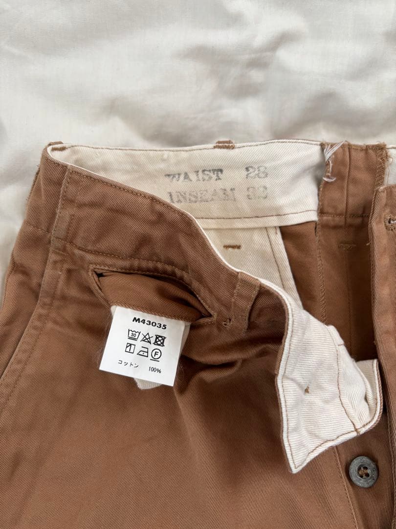 BUZZ RICKSONS バズリクソンズ1945チノパン キャメル