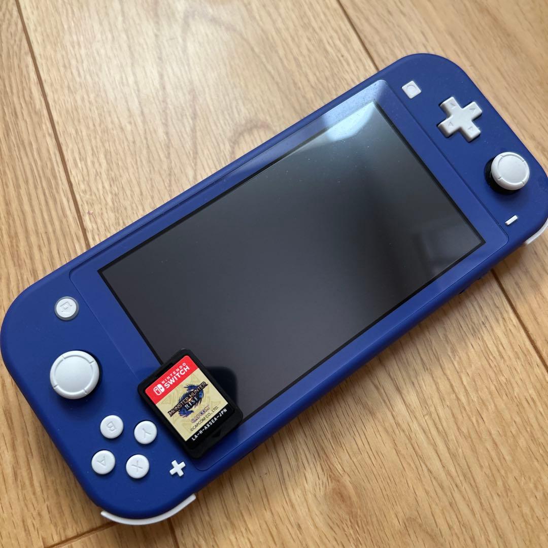 ニンテンドーSwitch ライト　モンハンライズソフト付き
