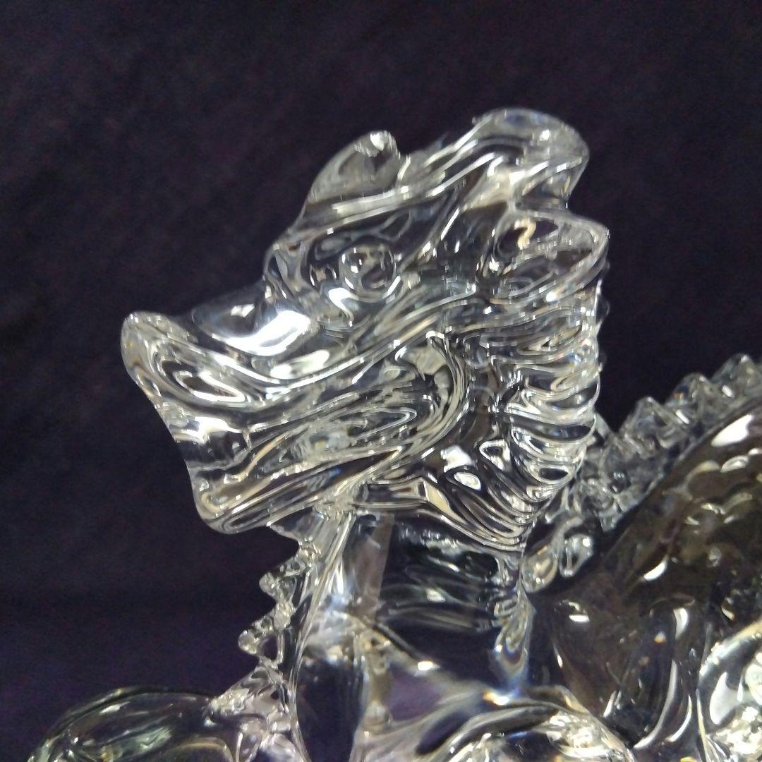 バカラ（BACCARAT）干支　ドラゴン　クリア