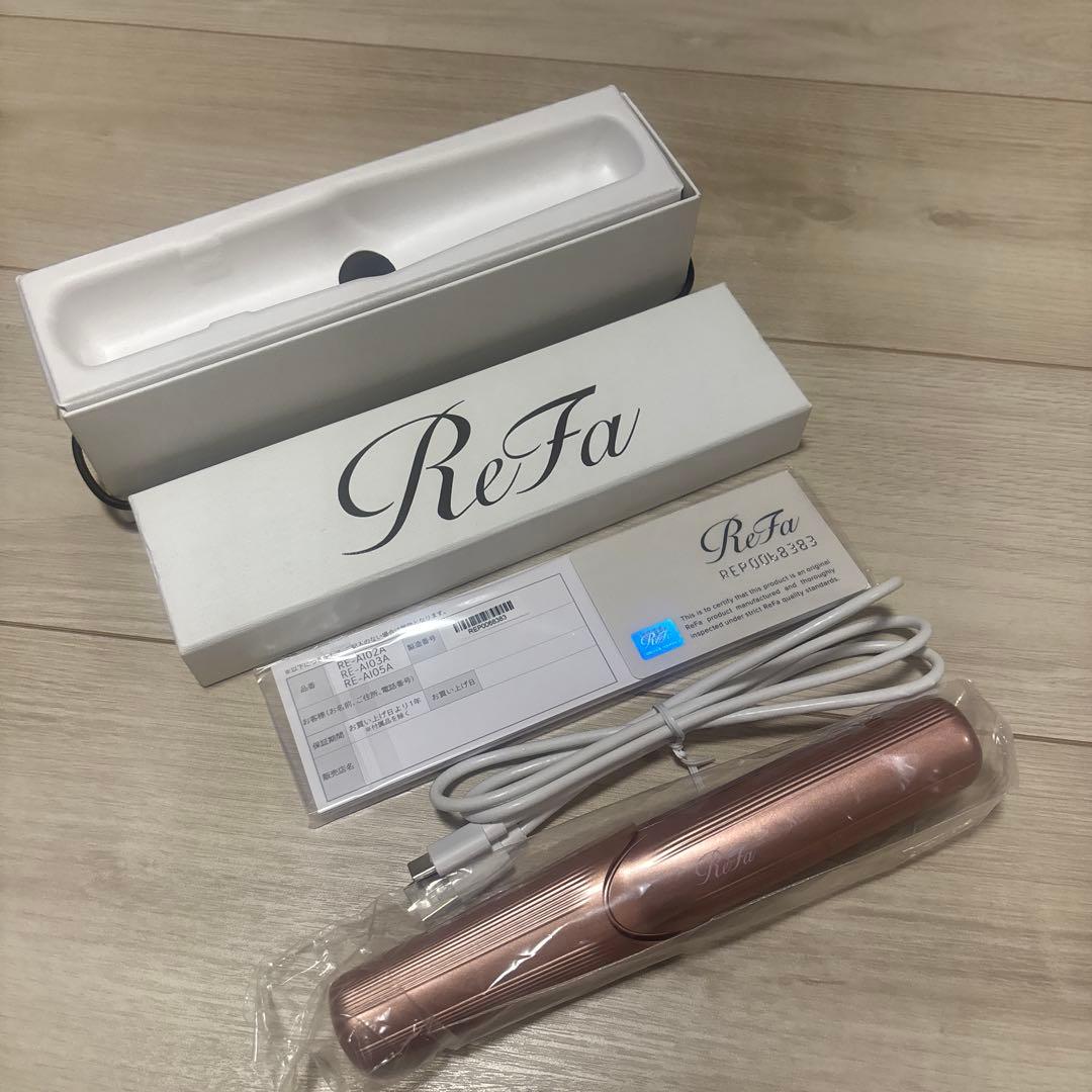 ReFa フィンガーアイロン ローズゴールド