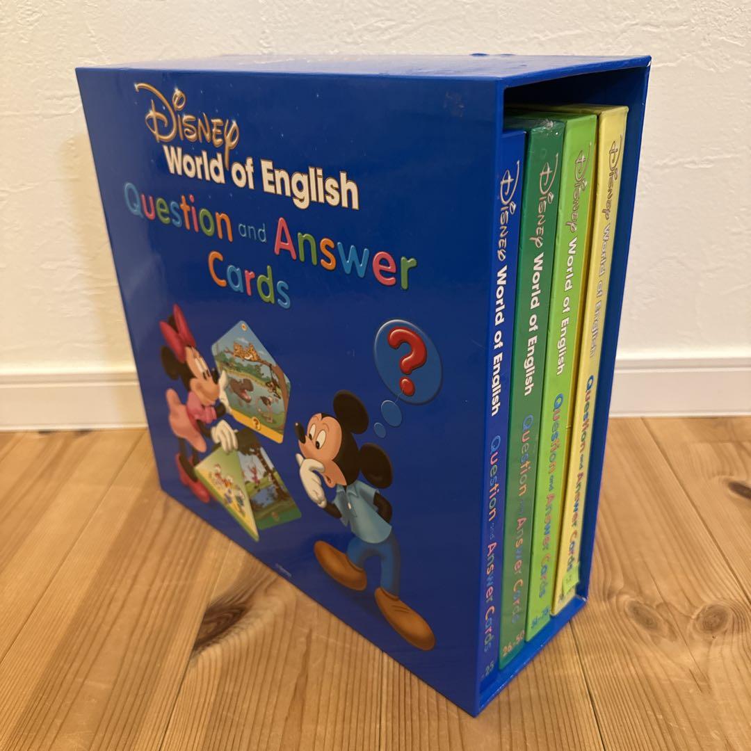 Q&Aカード　最新版　ディズニー英語　DWE　【未開封あり】