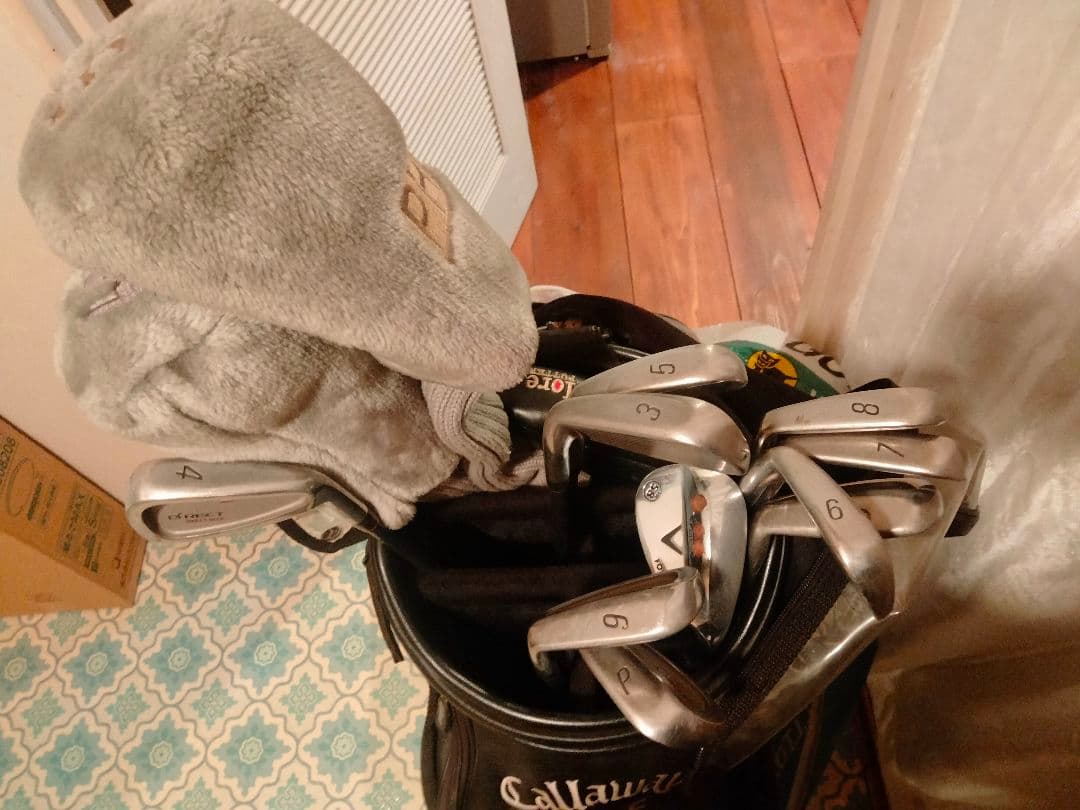 最終最安値大セール中　メンズCallaway ゴルフバッグクラブセット中古
