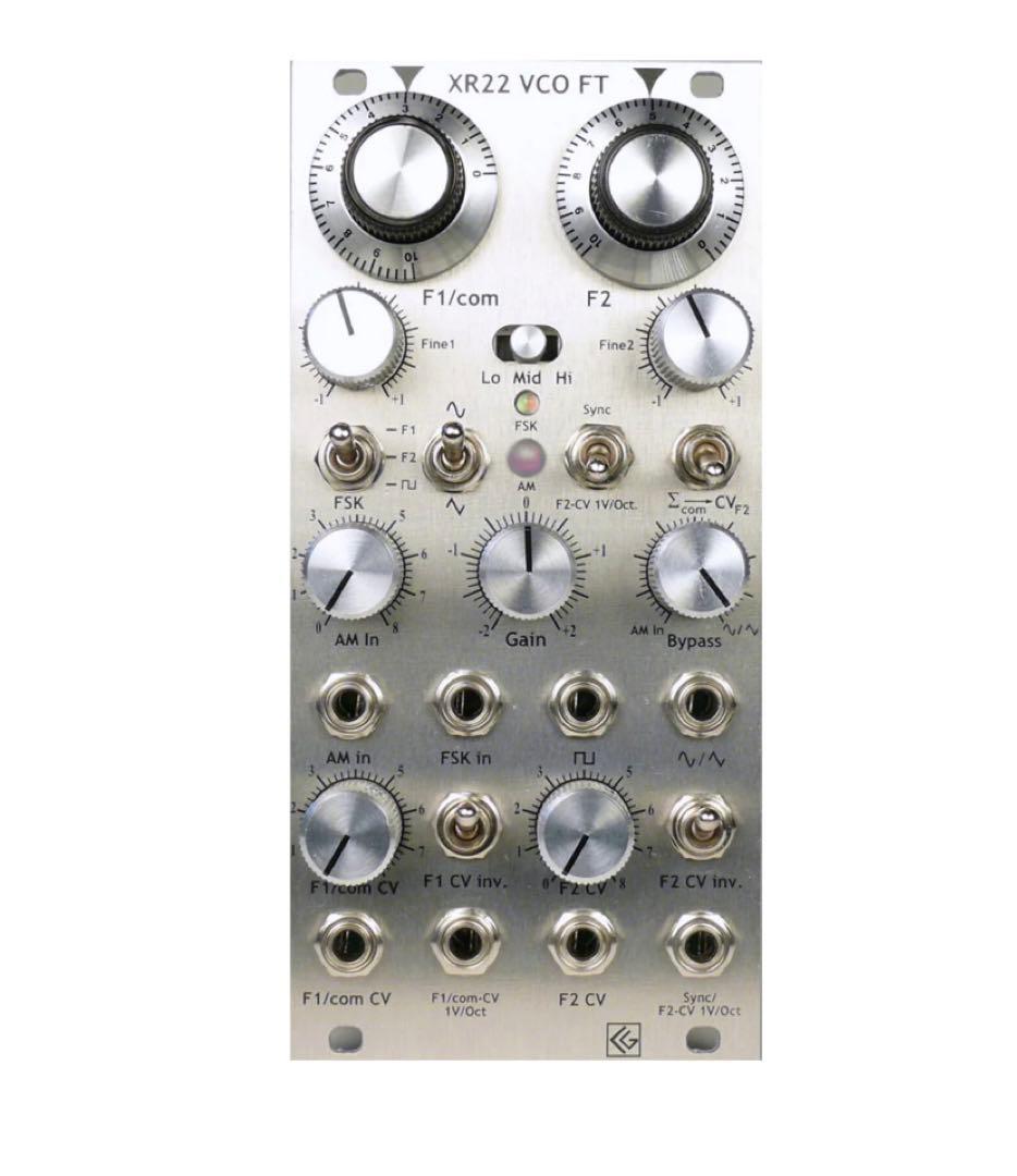 モジュラーシンセ/ユーロラックCG-Products XR22 VCO FT