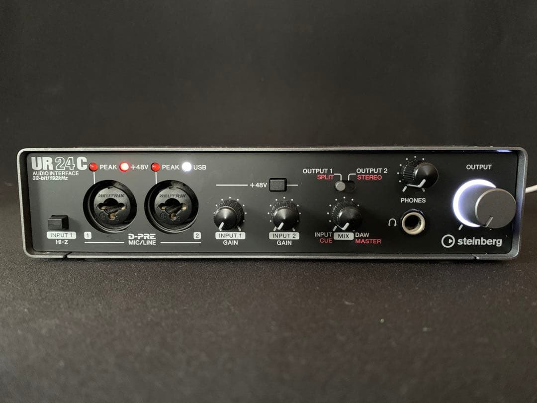 Steinberg UR24C USBオーディオインターフェイス