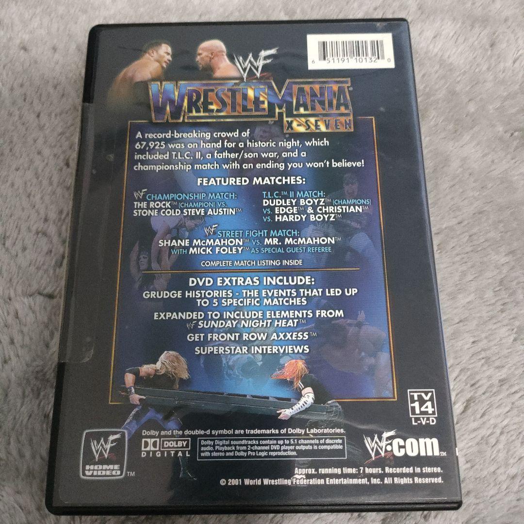 レッスルマニア17　海外盤 DVD　WWE