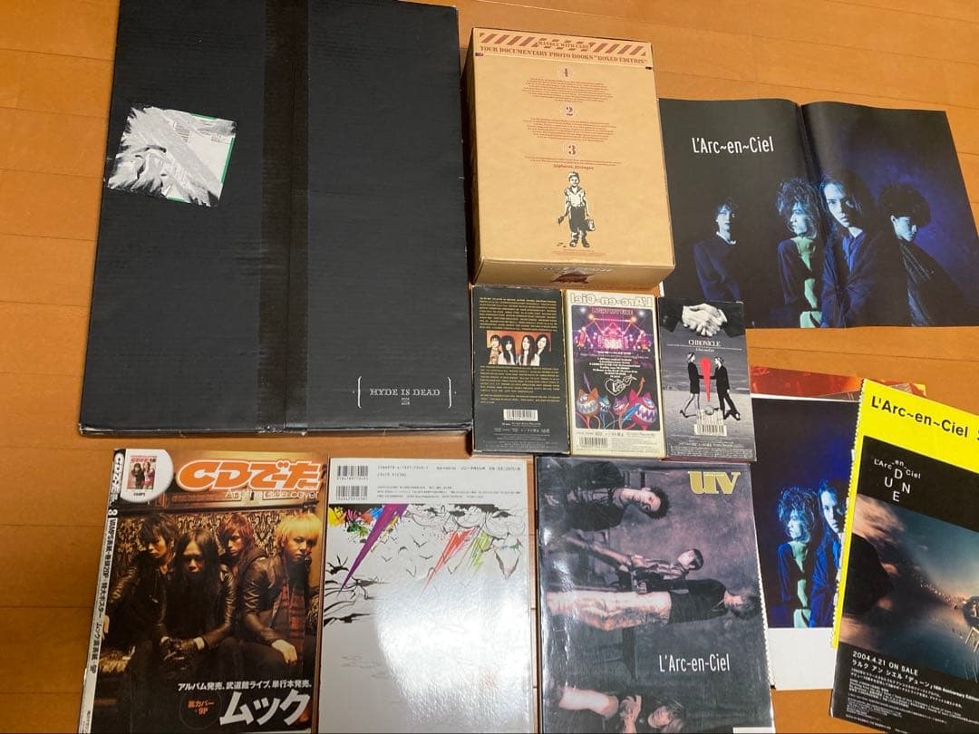 未開封 HYDE IS DEAD まー火 FC限定写真集 ラルク ビデオセット