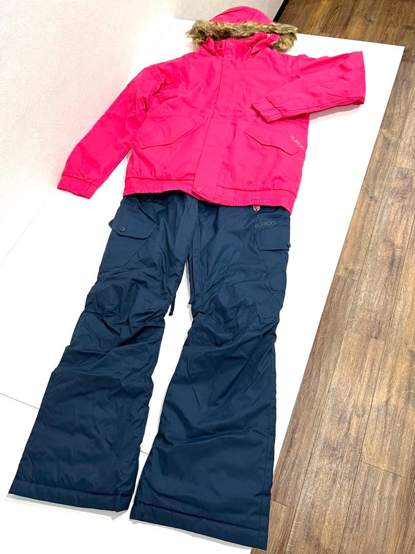 h871美品　BURTON バートン　スノーボードウェア　上下3点セット