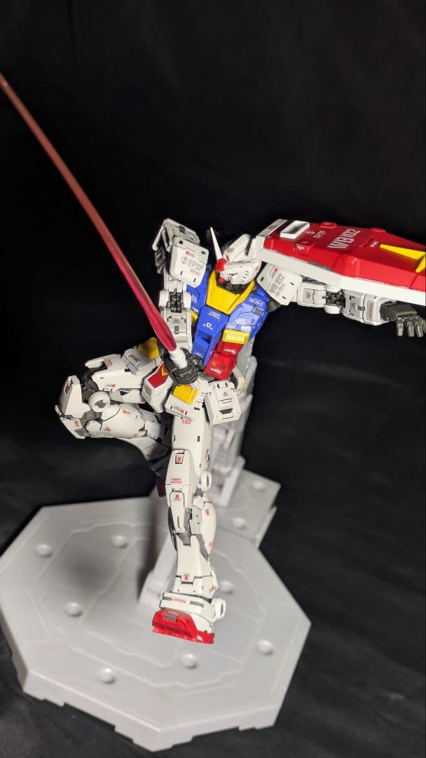 RG ガンダム　塗装済　rx-78-2 ver.2.0 ガンプラ