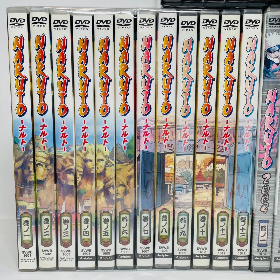 【特典多数★】 NARUTO DVD 全58巻 劇場版 3作 セット ナルト