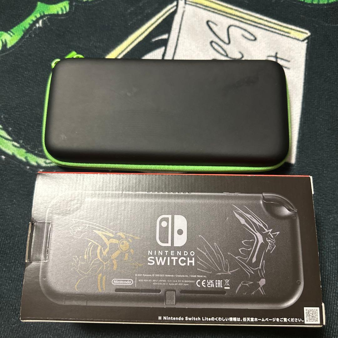 d*9様 Nintendo Switch Lite 本体 パルキア ディアルガ