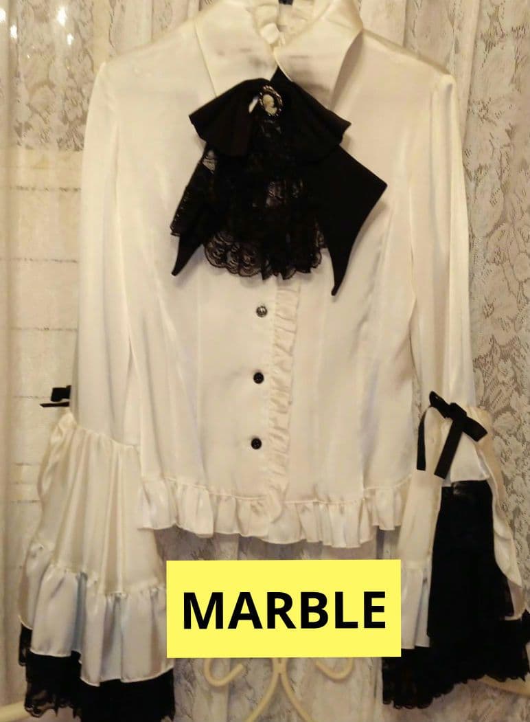 MARBLE 姫系♡ロリータ♡ゴスロリ フリル付きブラウス
