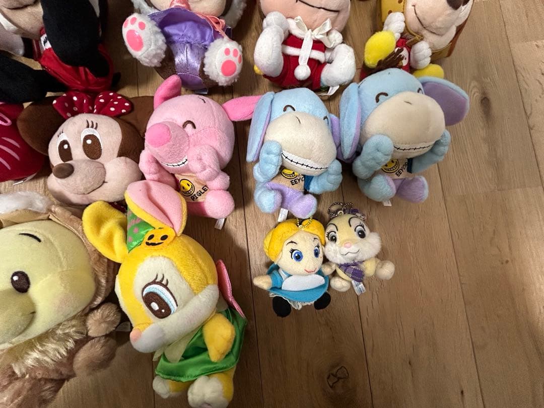 ディズニーキャラクター ぬいぐるみ レトロ