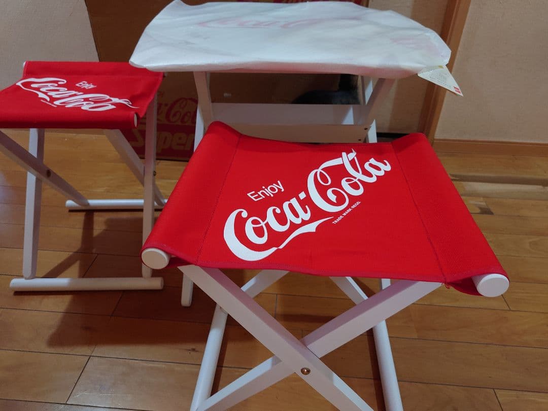 【レア品】非売品未使用保管品　コカ・コーラ　スーパーサマープレゼント　テーブル