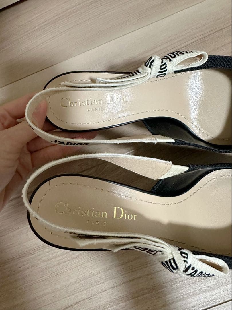 DIOR クリスチャンディオール J'ADIOR パンプス スリングバック 38