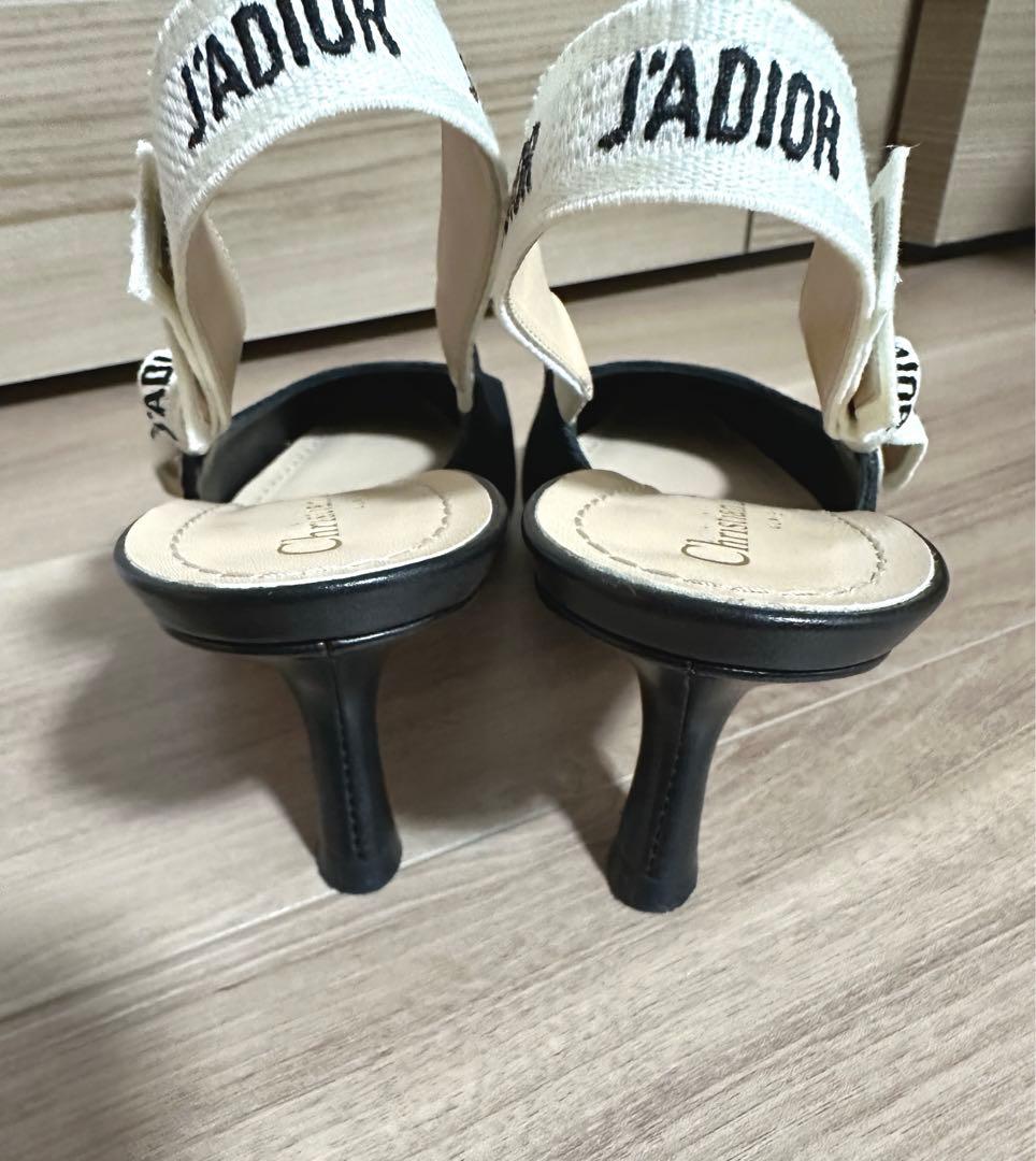 DIOR クリスチャンディオール J'ADIOR パンプス スリングバック 38